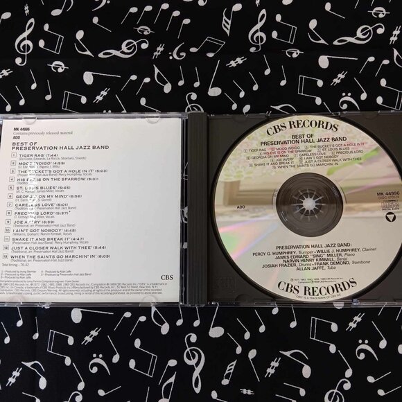 Preservation Hall Jazz Band of New Orleans - The Best of - 1989 CD - 13 Songs - Picture 2 of 4